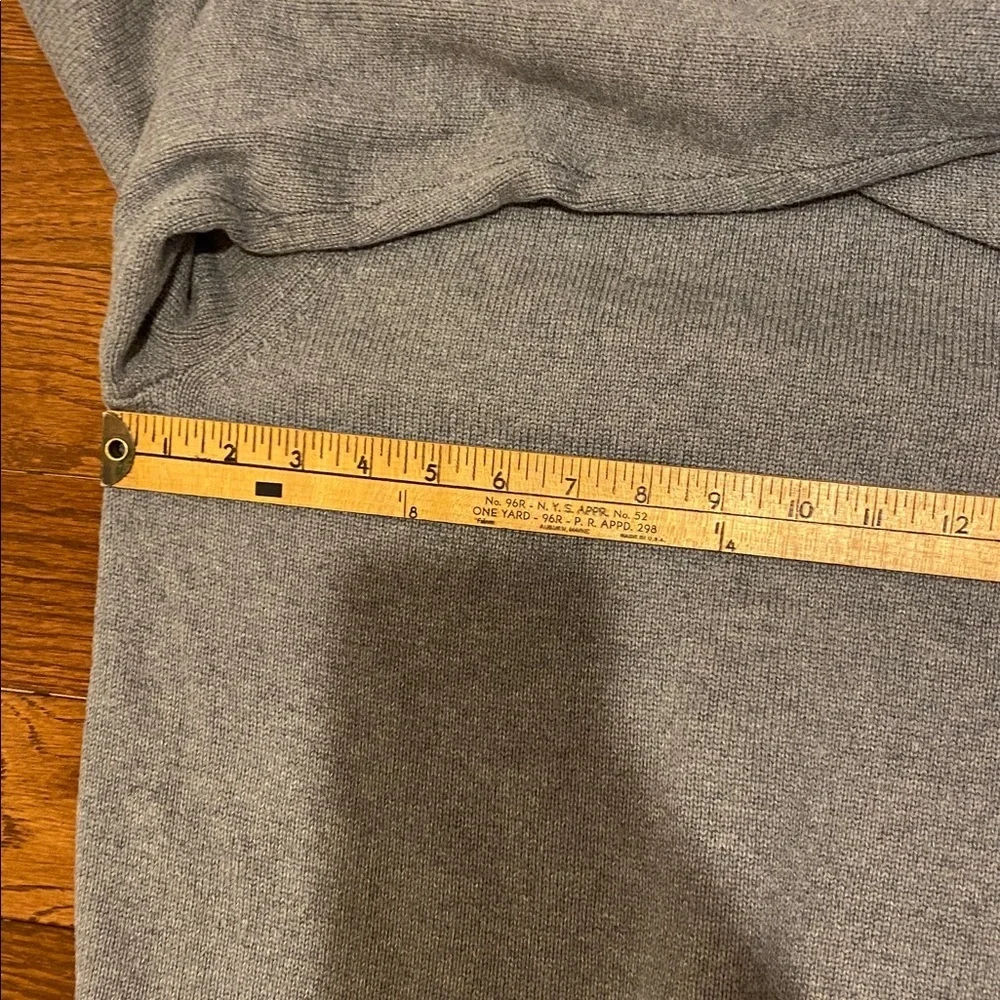 J. Crew Heather Gray Crewneck Sweater